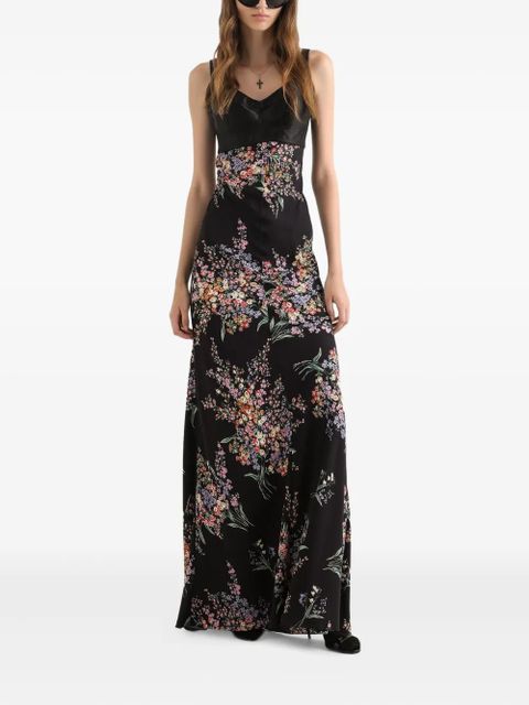 Dolce & Gabbana floral maxi dress - Black - zdjęcie produktu nr 2