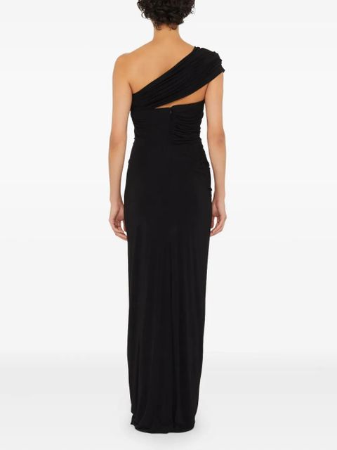 Christopher Esber Beach Glass draped maxi dress - Black