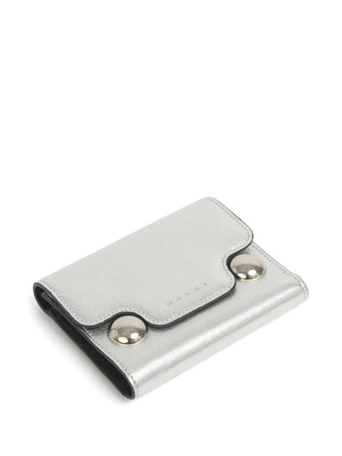 Marni Trunkaroo tri-fold wallet - Grey