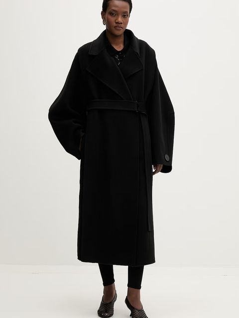 MMC STUDIO elegancki płaszcz damski wełniany - zdjęcie produktu nr 1