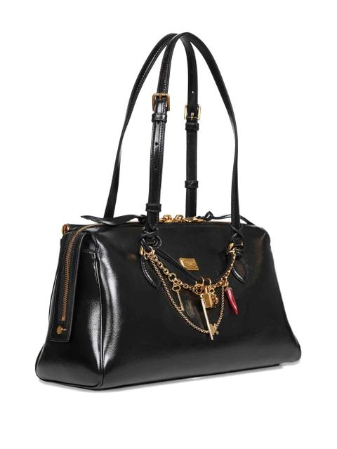 Dolce & Gabbana Vittoria leather tote bag - Black - zdjęcie produktu nr 2