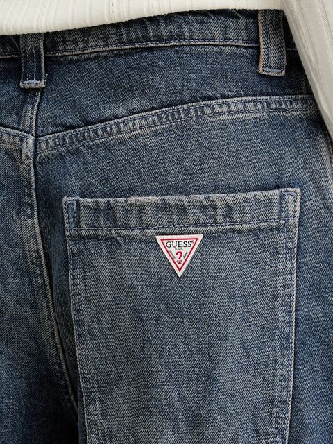 Guess jeansy damskie high waist W5YA3C D0973