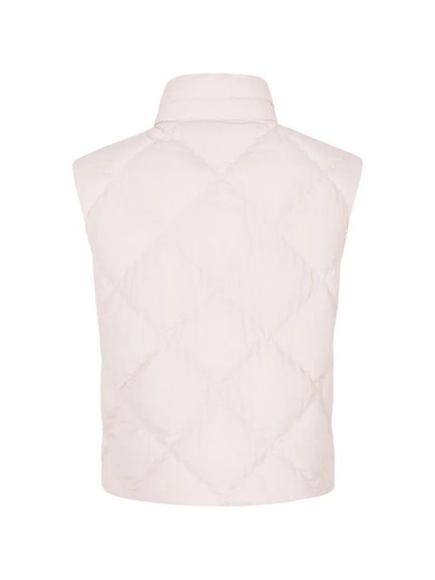 Moncler Biois diamond-quilted jacket - Pink - zdjęcie produktu nr 2