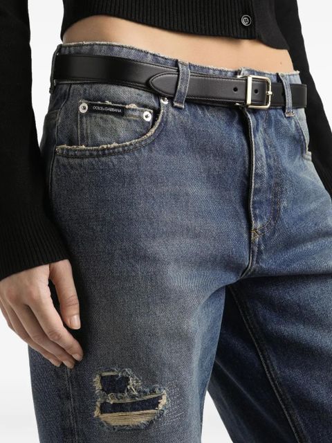 Dolce & Gabbana 5-pocket denim trousers - Blue