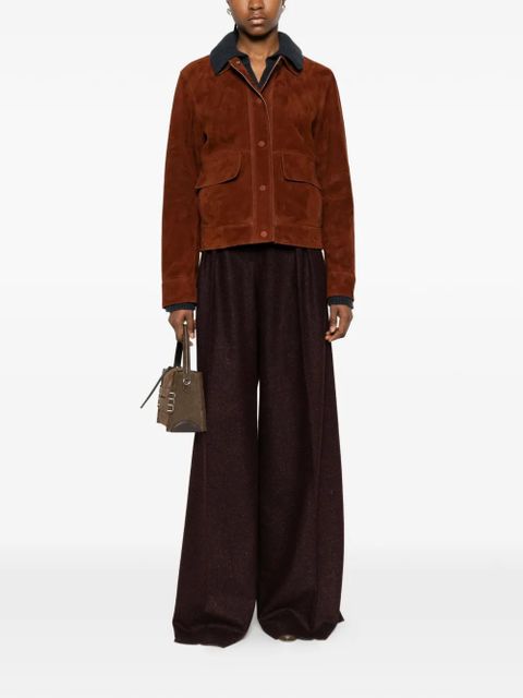 Yves Salomon flap-pocket jacket - Brown - zdjęcie produktu nr 2