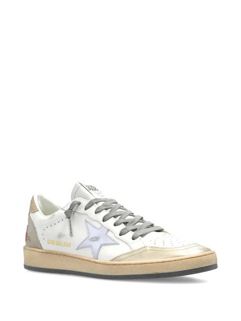 Golden Goose Ball Star leather sneakers - White