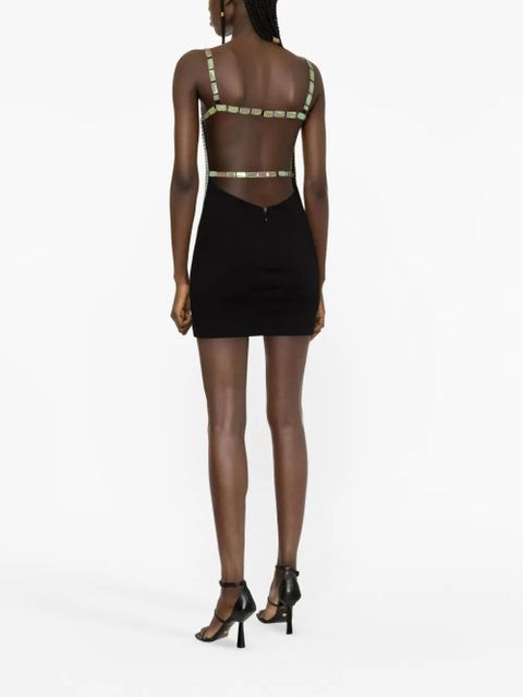 The Attico pailette-embellished mini dress - Green - zdjęcie produktu nr 2