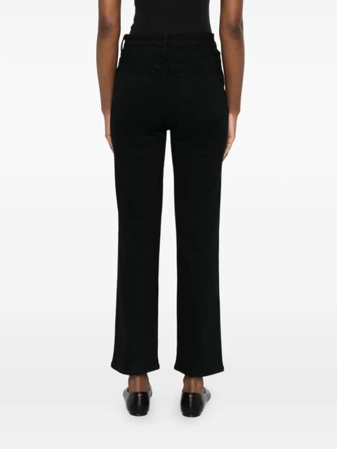 KHAITE straigh-leg jeans - Black