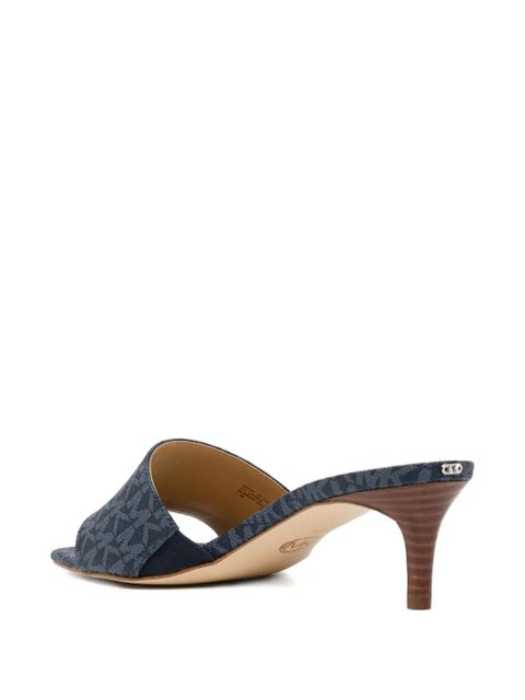 Michael Kors Merriam Kitten heel sandals - Blue