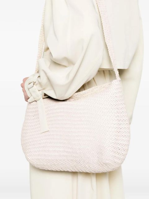 DRAGON DIFFUSION Santa Marta woven shoulder bag - Neutrals - zdjęcie produktu nr 2