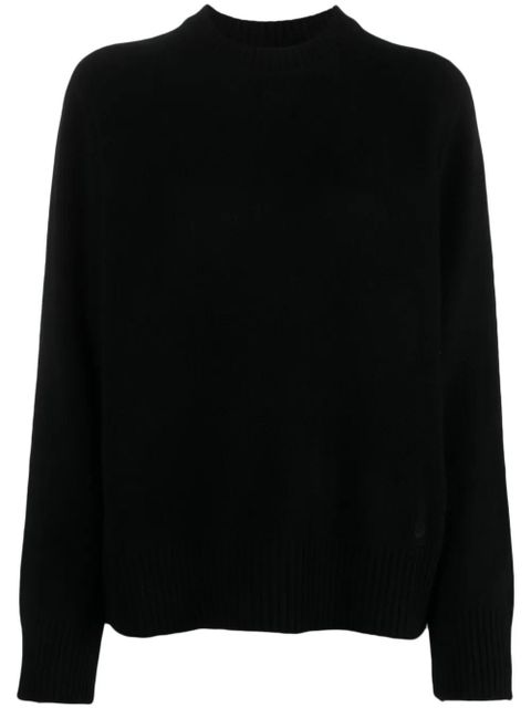 LouLou de Saison Baltra crew-neck cashmere jumper - Black - zdjęcie produktu nr 1