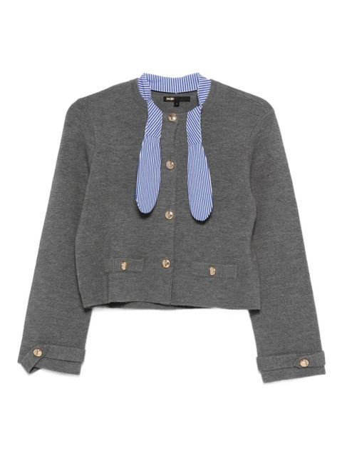 Maje button-fastening cardigan - Grey - zdjęcie produktu nr 1
