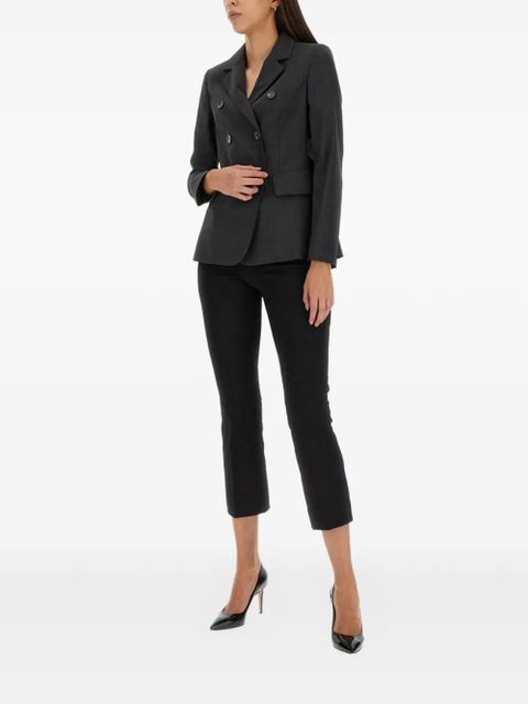 Max Mara double-breasted blazer - Grey - zdjęcie produktu nr 2