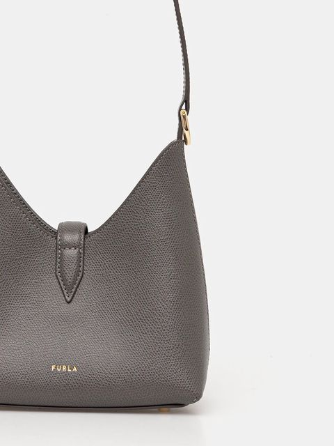 Furla torebka skórzana kolor szary WE00820.ARE000.4283S - zdjęcie produktu nr 2