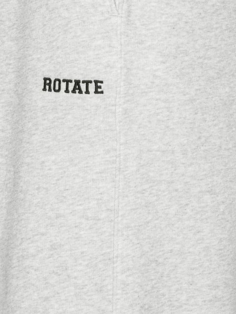 ROTATE BIRGER CHRISTENSEN logo-embroidered track pants - Brown