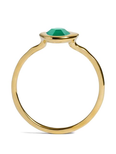 Monica Vinader Odyssey onyx ring - Gold - zdjęcie produktu nr 1