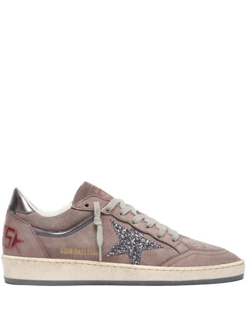Golden Goose Ball Star glitter-embellishment sneakers - Purple - zdjęcie produktu nr 1