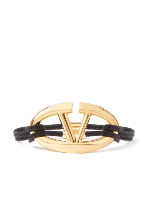 Valentino Garavani The Bold Edition VLogo rope bracelet - Gold