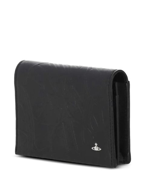 Vivienne Westwood embossed-design logo wallet - Black