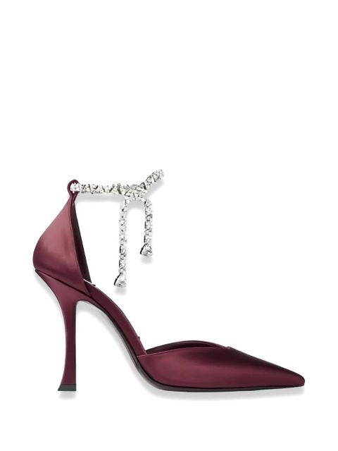 Jimmy Choo Stevie crystal-embellished pumps - Purple - zdjęcie produktu nr 1