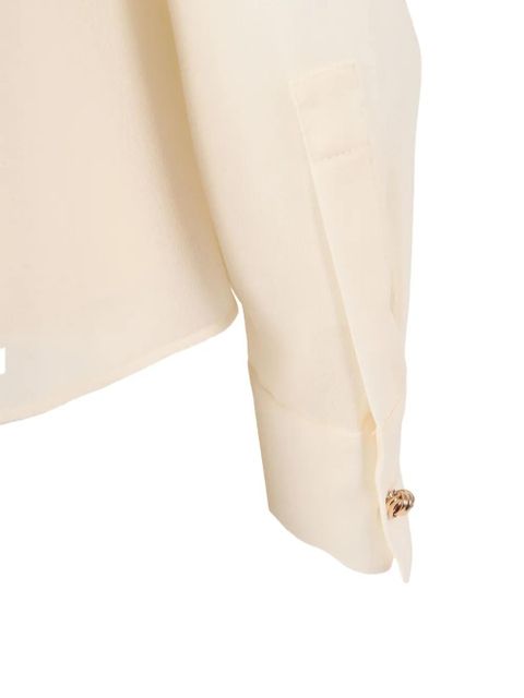 Max Mara Demian long-sleeve blouse - Neutrals