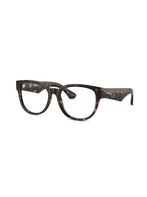 Burberry Eyewear round-frame glasses - Brown - zdjęcie produktu nr 2