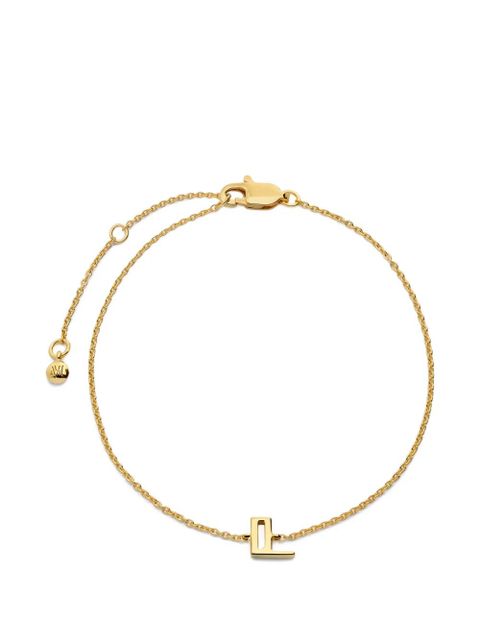 Monica Vinader Initial L initial bracelet - Gold - zdjęcie produktu nr 1