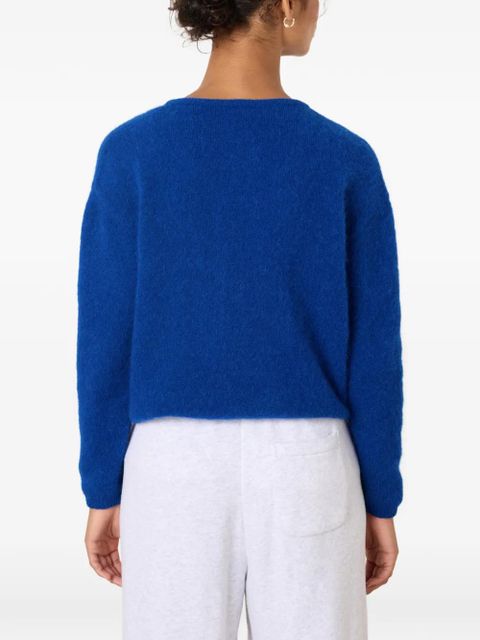 American Vintage Vitow crew-neck cardigan - Blue