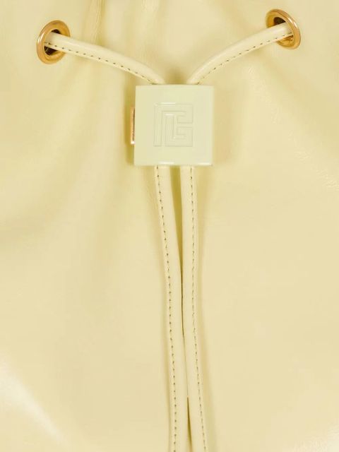 Balmain Pulse leather shoulder bag - Yellow