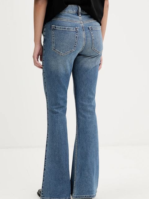 Hollister Co. jeansy damskie high waist KI355-5838-278