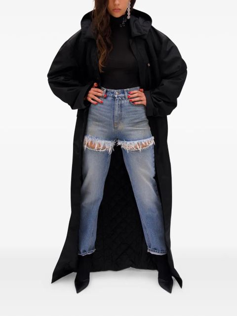 AREA hooded duster - Black - zdjęcie produktu nr 2