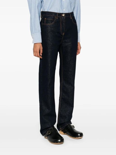 ETRO lurex jeans - Blue