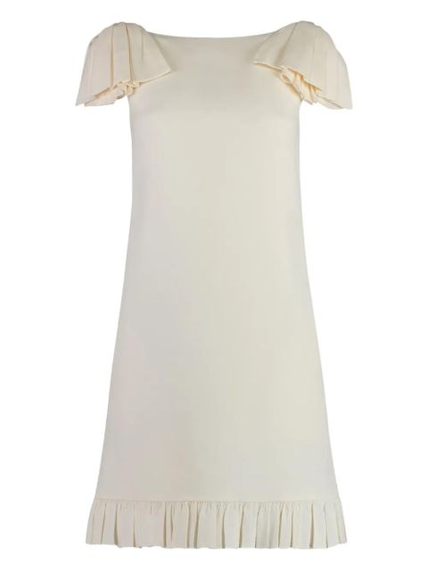 Valentino Garavani Crepe Couture mini dress - Neutrals