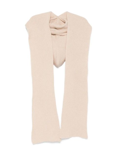 SOLOTRE scarf-detail balaclava - Neutrals - zdjęcie produktu nr 1