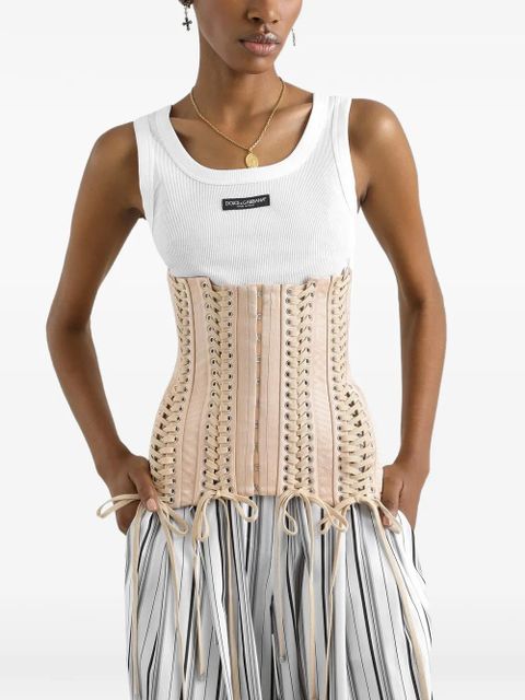 Dolce & Gabbana silk duchess belt - Pink - zdjęcie produktu nr 2