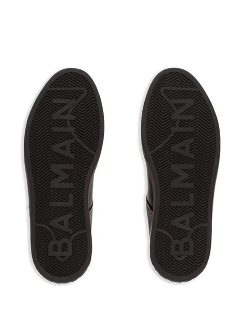 Balmain B-Court leather sneakers - Black
