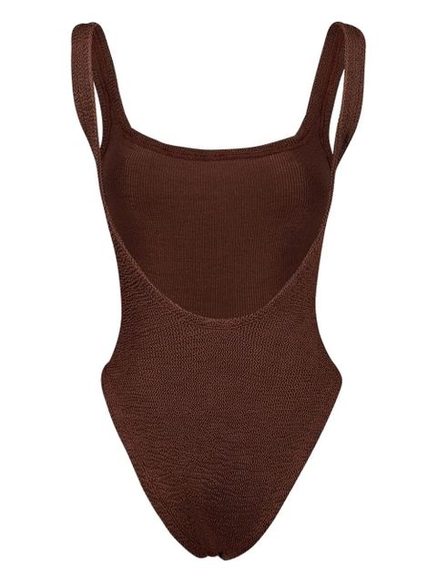 Hunza G square-neck swimsuit - Brown - zdjęcie produktu nr 2