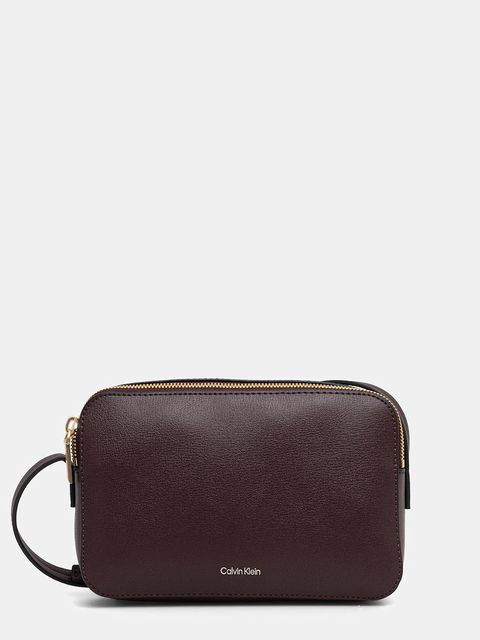 Calvin Klein torebka kolor brązowy LV04F3276G - zdjęcie produktu nr 1