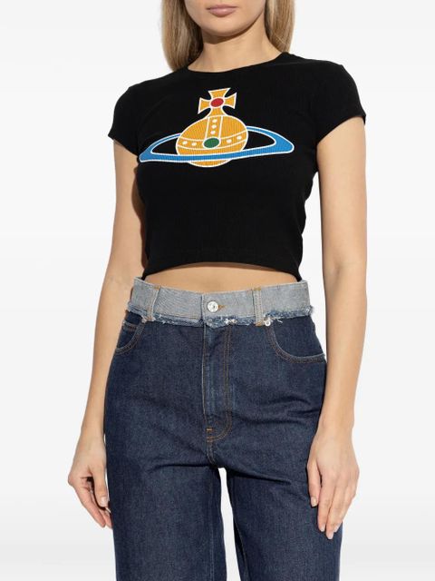 Vivienne Westwood orb T-shirt - Black