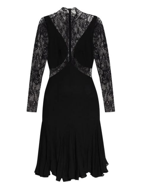 Givenchy lace-panel midi dress - Black