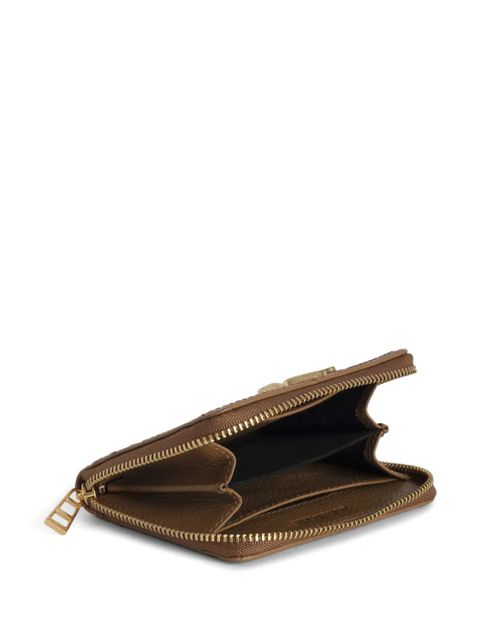 Zadig&Voltaire monogram leather wallet - Brown