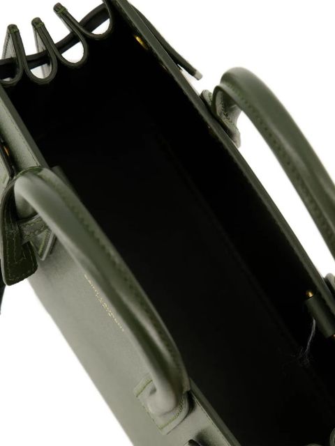 Saint Laurent nano Sac De Jour tote bag - Green