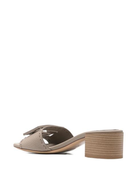 FENDI Baguette heeled sandals - Brown - zdjęcie produktu nr 2