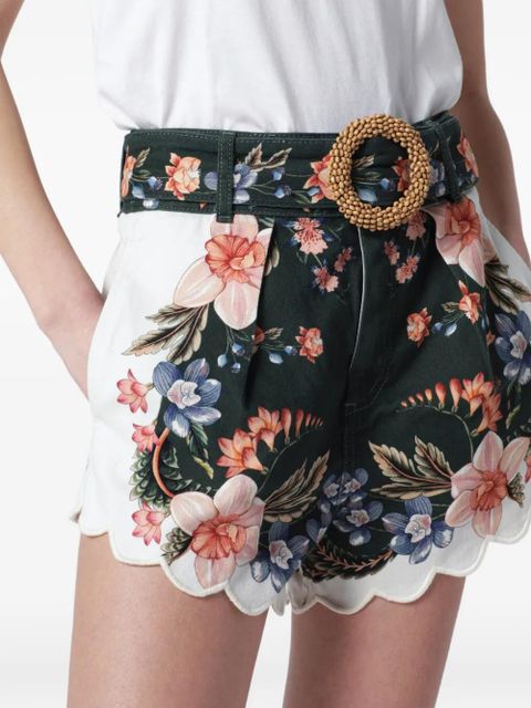 FARM Rio floral-print shorts - Green