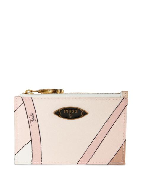 PUCCI Iride-print card holder - Neutrals - zdjęcie produktu nr 1