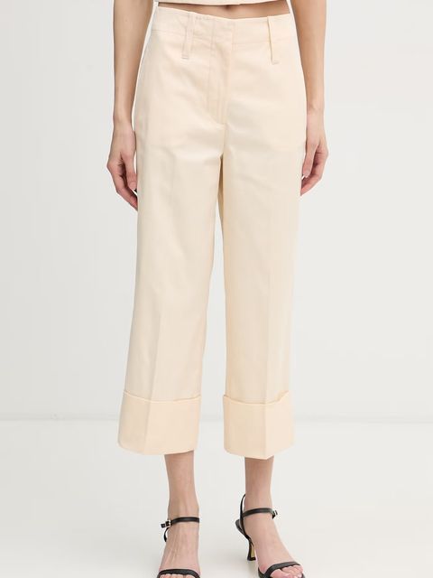United Colors of Benetton spodnie chinos damskie bawełniane - zdjęcie produktu nr 1