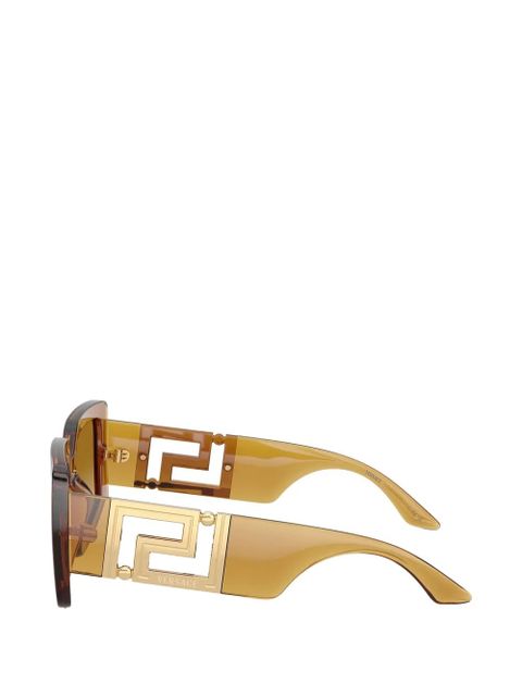 Versace Eyewear square-frame sunglasses - Yellow