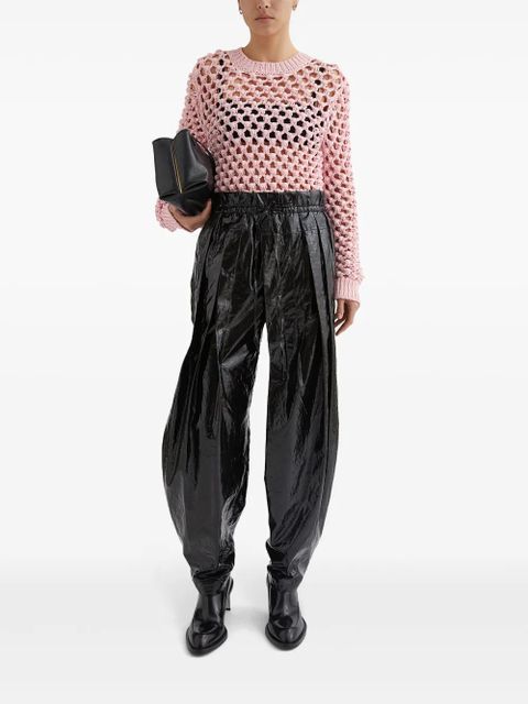 Jil Sander open-knit sweater - Pink - zdjęcie produktu nr 2