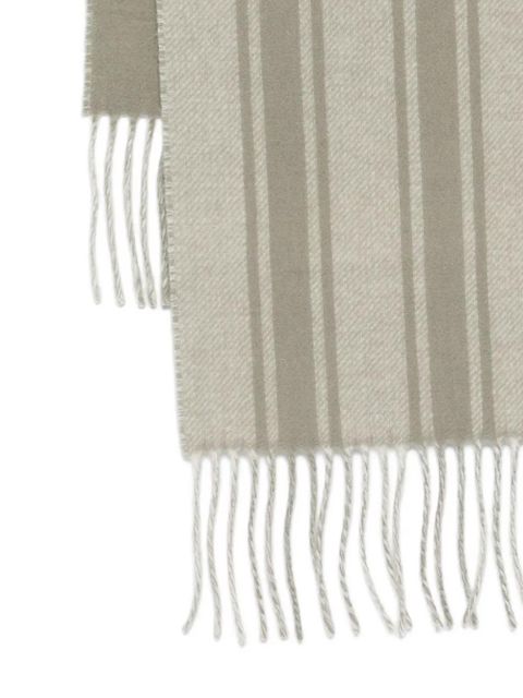 Jacquemus JACQUEMUS LECHARPE JACQUEMUS STRIPED WOOL SCARF - Neutrals