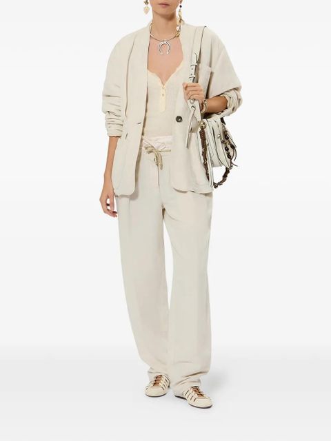 ISABEL MARANT Soraya patch-pocket blazer - Neutrals - zdjęcie produktu nr 2